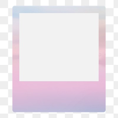 Pastel png instant photo frame, | Premium PNG Sticker - rawpixel