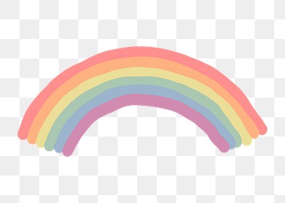 Pink Rainbow PNG, Vector, PSD, and Clipart With Transparent