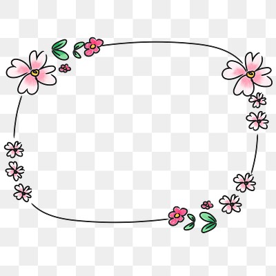 Hand drawn flower wreath transparent | Premium PNG - rawpixel