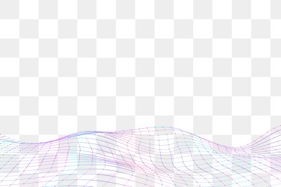 Purple 3D wave png pattern | Premium PNG - rawpixel