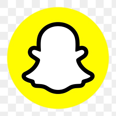 Snapchat logo deals psd