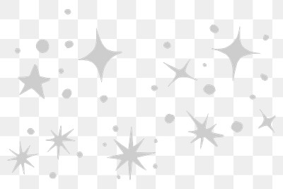 Sparkles white png galaxy doodle | Premium PNG - rawpixel