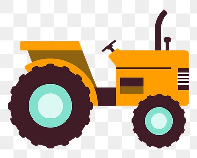 Smart tractor vector icon digital | Free Vector - rawpixel