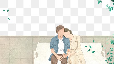 Premium Vector  Love couple looking at each other. romantic