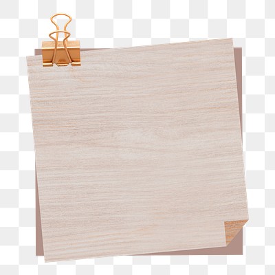 Free royalty image about Birch wood patterned note with binder clip