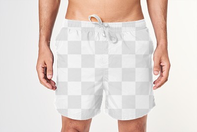 beach shorts mockup