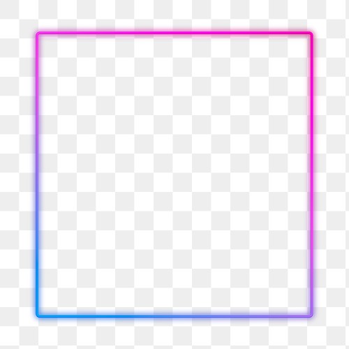 Neon Frame PNG Images | Free PNG Vector Graphics, Effects & Backgrounds