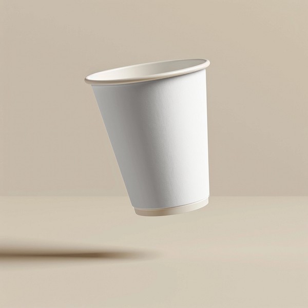 Minimalist paper cup mockup design | Premium Mockup Generator - rawpixel