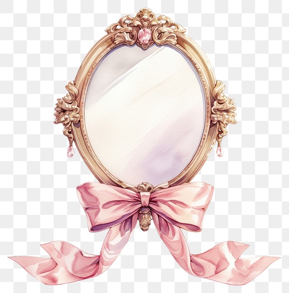 Coquette vintage mirror photography accessories | Premium PNG - rawpixel