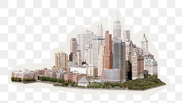 New York City png sticker, | Premium PNG - rawpixel