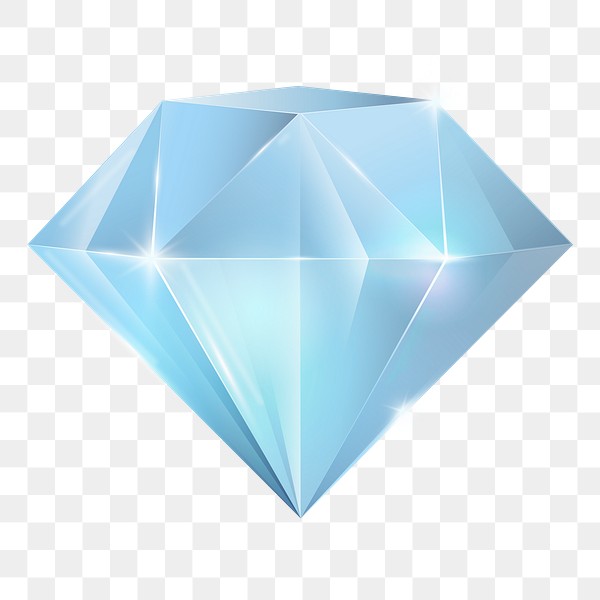 Diamond png sticker, cute illustration, | Premium PNG - rawpixel