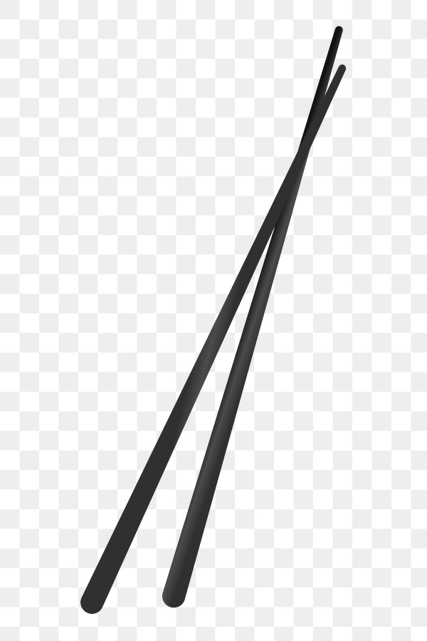 Chopsticks png sticker tableware illustration, Free PNG rawpixel