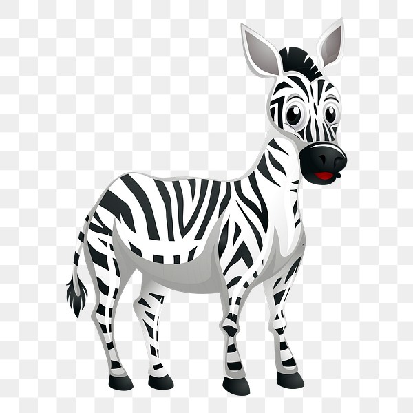 Zebra cartoon png sticker animal | Free PNG - rawpixel