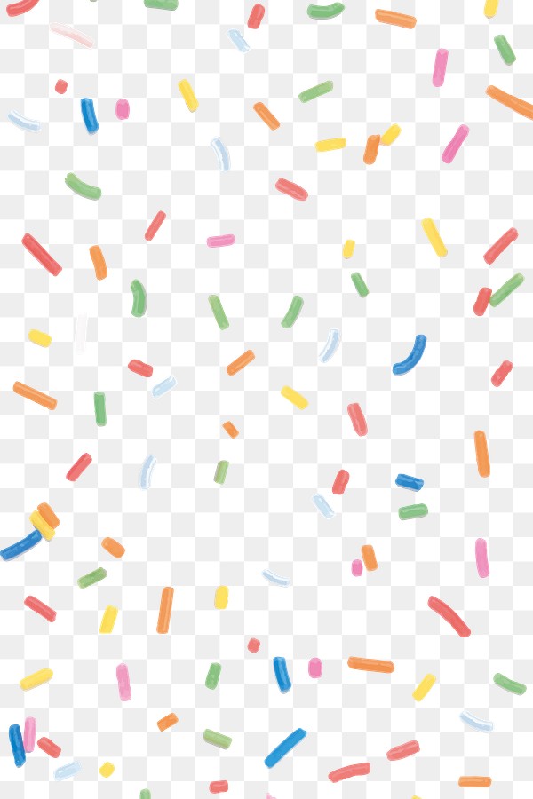 Confetti Png Background, Colorful Pattern 