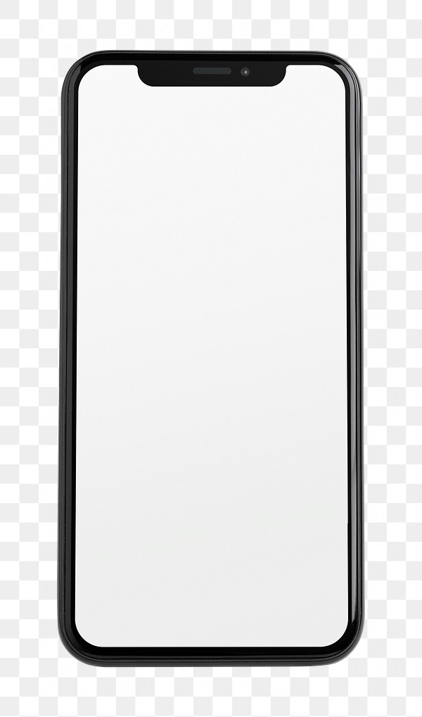 Smartphone png sticker, blank screen, | Premium PNG - rawpixel