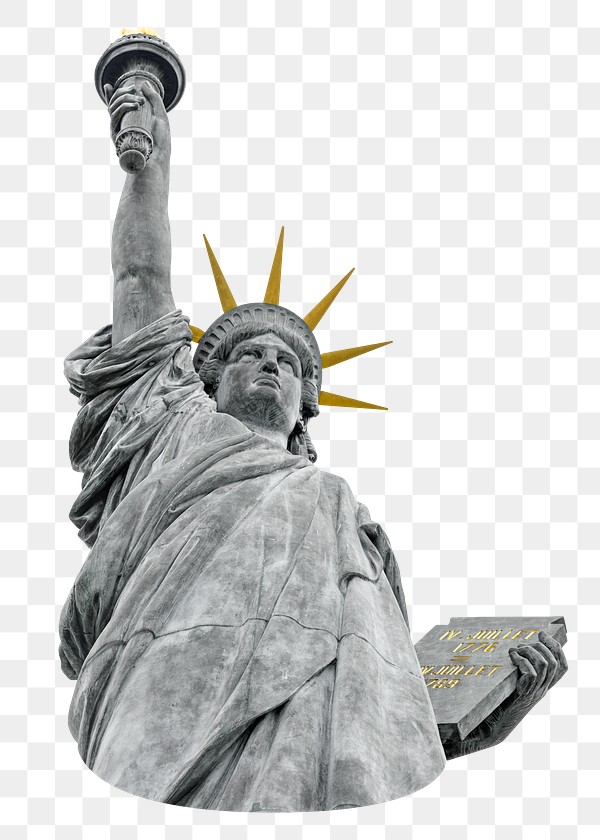 Statue Liberty png sticker, transparent | Free PNG - rawpixel