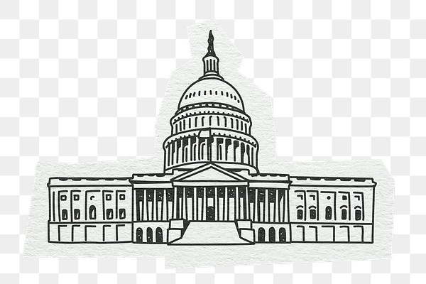 PNG United States Capitol building, | Premium PNG - rawpixel