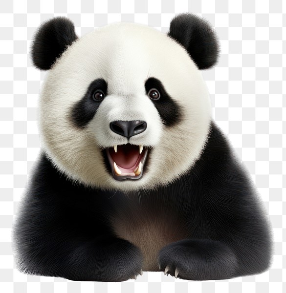 PNG Wildlife mammal animal panda. | Free PNG - rawpixel