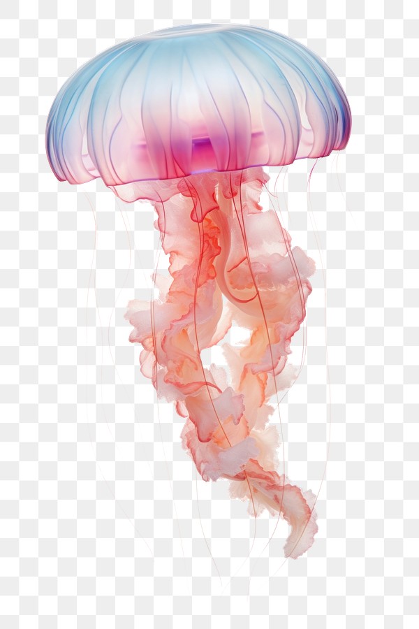 PNG Jellyfish animal invertebrate | Premium PNG - rawpixel