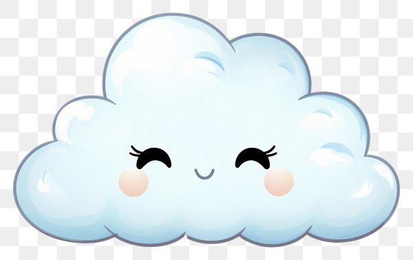 PNG 1 cute cloud vector | Premium PNG - rawpixel