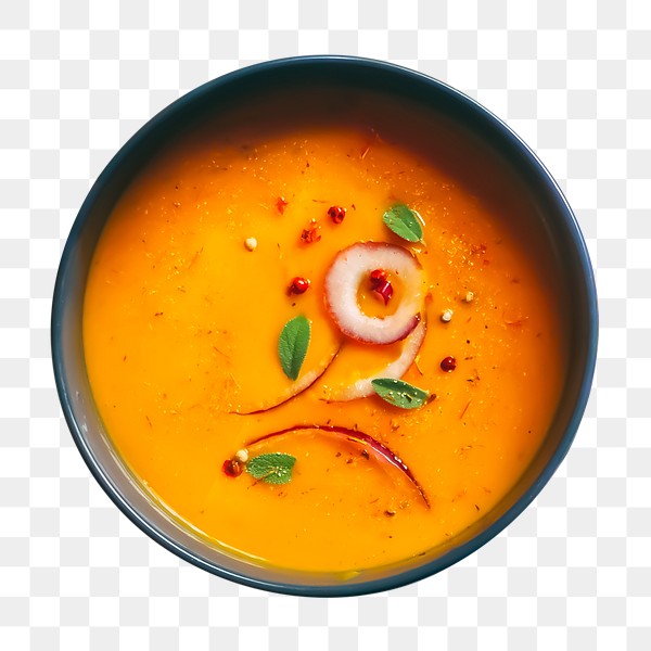 Png orange soup sticker, food | Free PNG - rawpixel