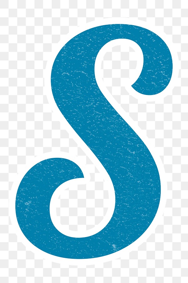 Letter S Png Bold Retro 