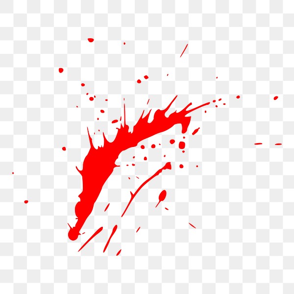 Blood splatter png sticker illustration, | Free PNG - rawpixel