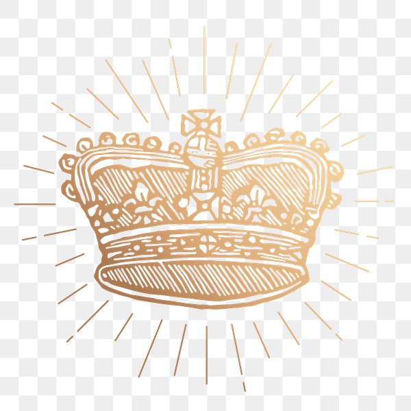 Royal crown png sticker, aesthetic | Free PNG Illustration - rawpixel