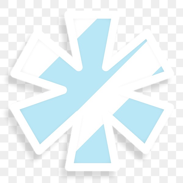 Png asterisk sign graphic clipart | Premium PNG Sticker - rawpixel