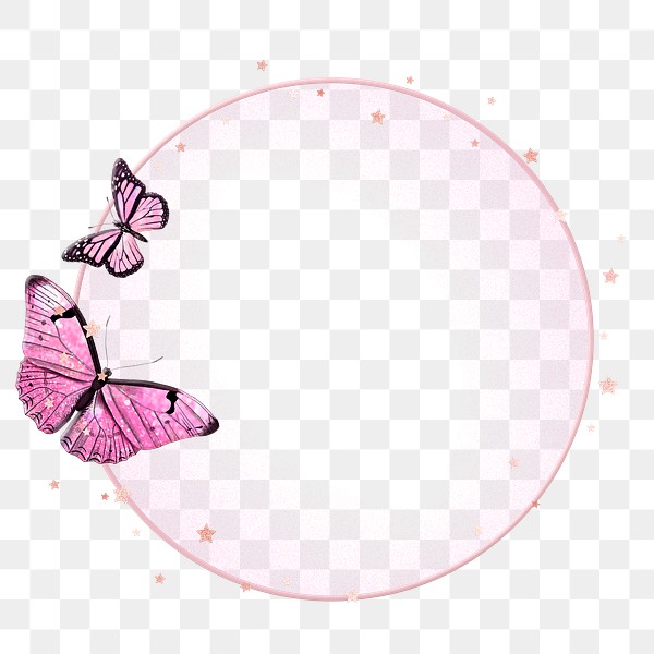 PNG butterfly frame transparent design | Premium PNG - rawpixel