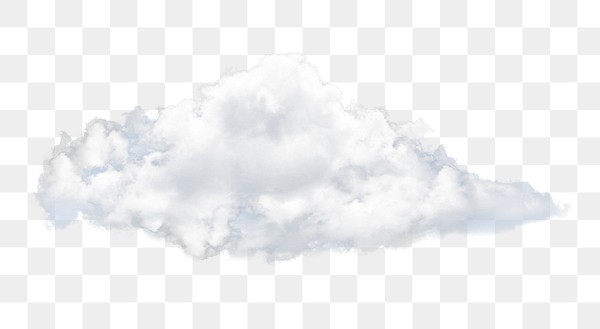 White png cloud aesthetic sticker | Free PNG - rawpixel