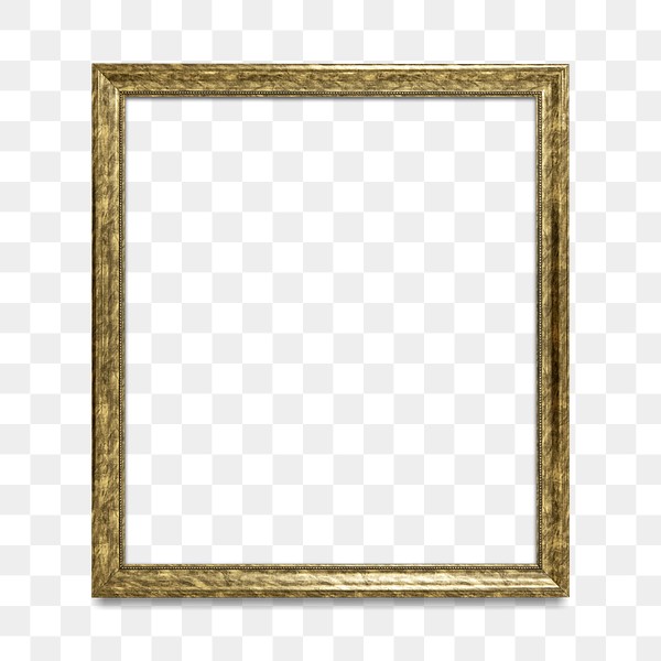 Gold Picture Frame Transparent Png 