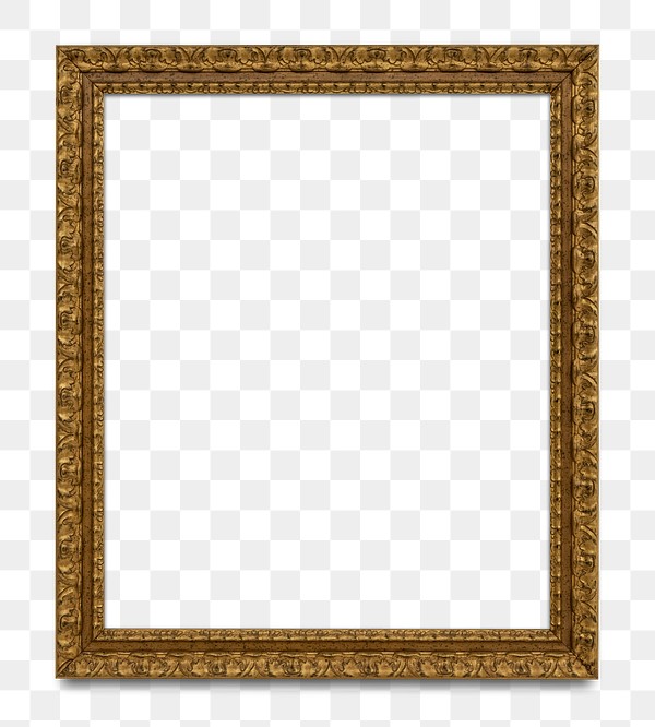 Bronze picture frame transparent png | Free PNG Mockup - rawpixel