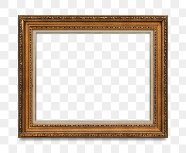 Bronze picture frame transparent png | Premium PNG - rawpixel