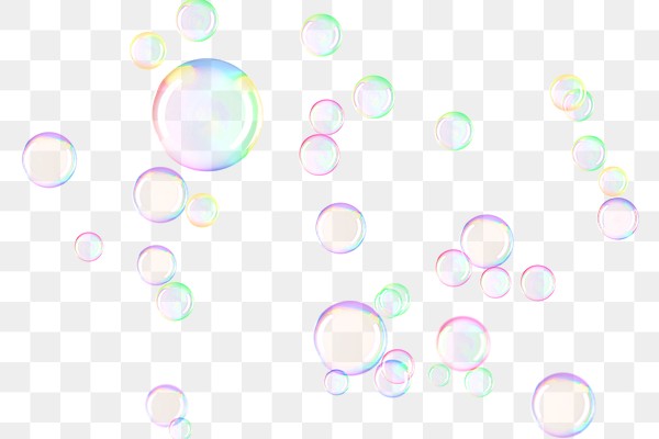 Holographic soap bubble png background | Premium PNG - rawpixel