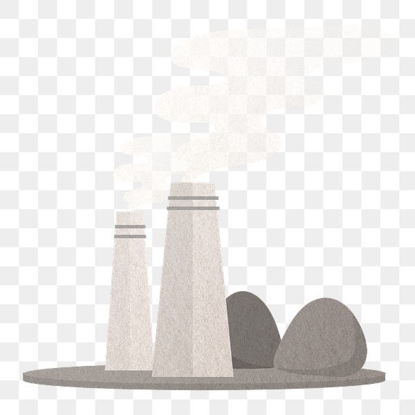 Png coal power plants gray | Premium PNG Sticker - rawpixel