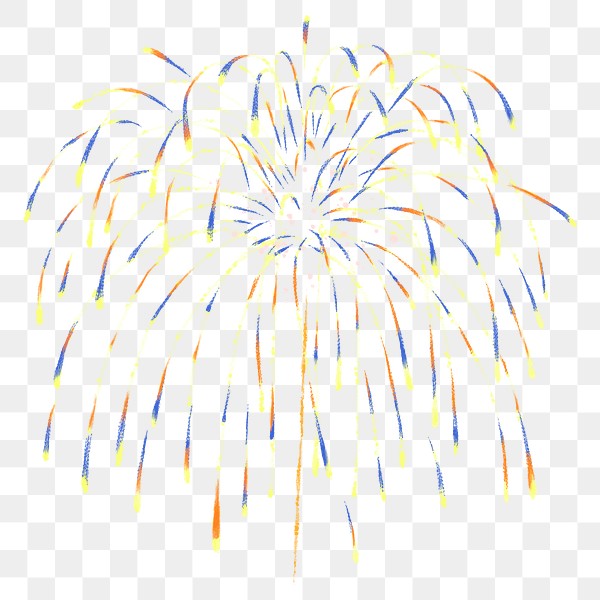 Beautiful firework png design element | Free PNG Sticker - rawpixel