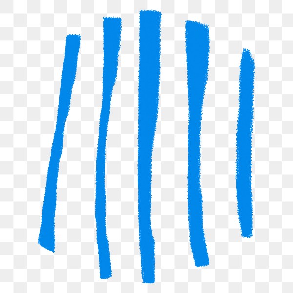 Streak crayon png sticker, blue Premium PNG rawpixel