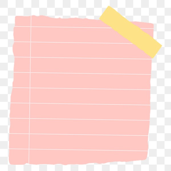 Pink square paper note social | Premium PNG Sticker - rawpixel