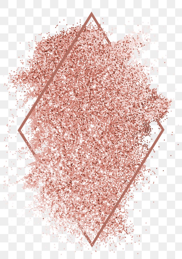 Get Rose Gold Glitter Background Png PNG