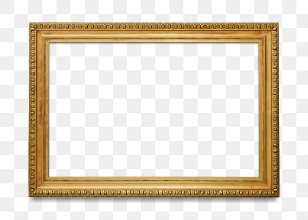 Blank frame transparent png