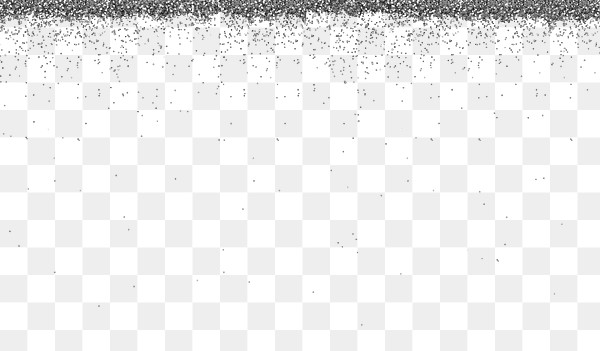 Silver glitter design element png