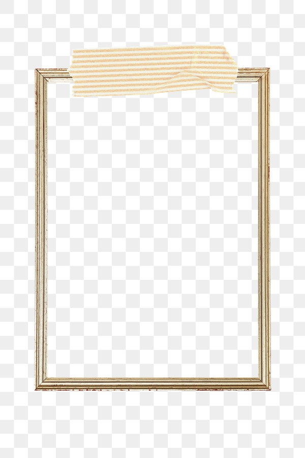 Rectangle gold frame stitch with a yellow | Free PNG - rawpixel