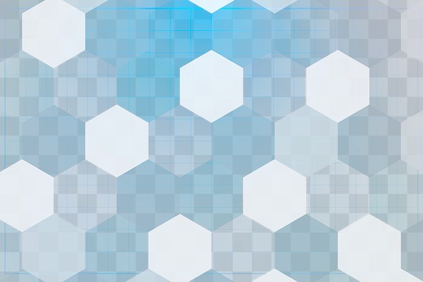 gradient hexagon patterned blue background layer royalty free stock transparent png 2340504 download premium png of gradient hexagon patterned blue background layer