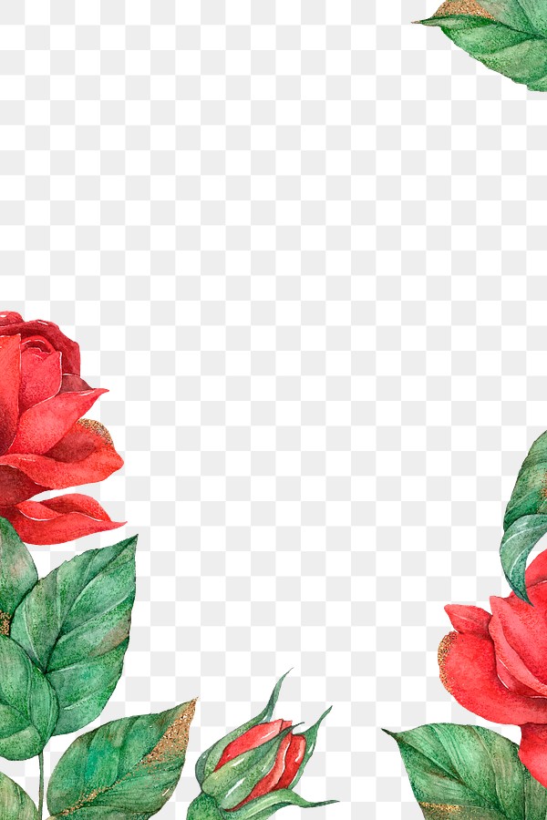 Rose Border Frame Png Transparent Background Royalty Free Stock Transparent Png 2755732