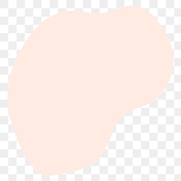 Pink blob png shape sticker, | Premium PNG - rawpixel