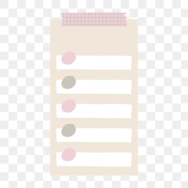 PNG beige reminder note, stationery | Premium PNG - rawpixel