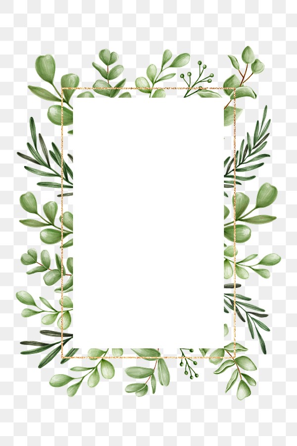 botanical leaf frame png royalty free stock transparent png 2032927 download premium png of green floral frametransparent png 2032927