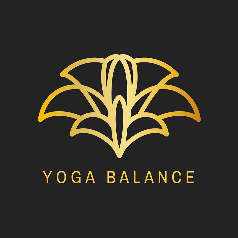 Modern yoga logo template, classy | Free Logo Maker - rawpixel