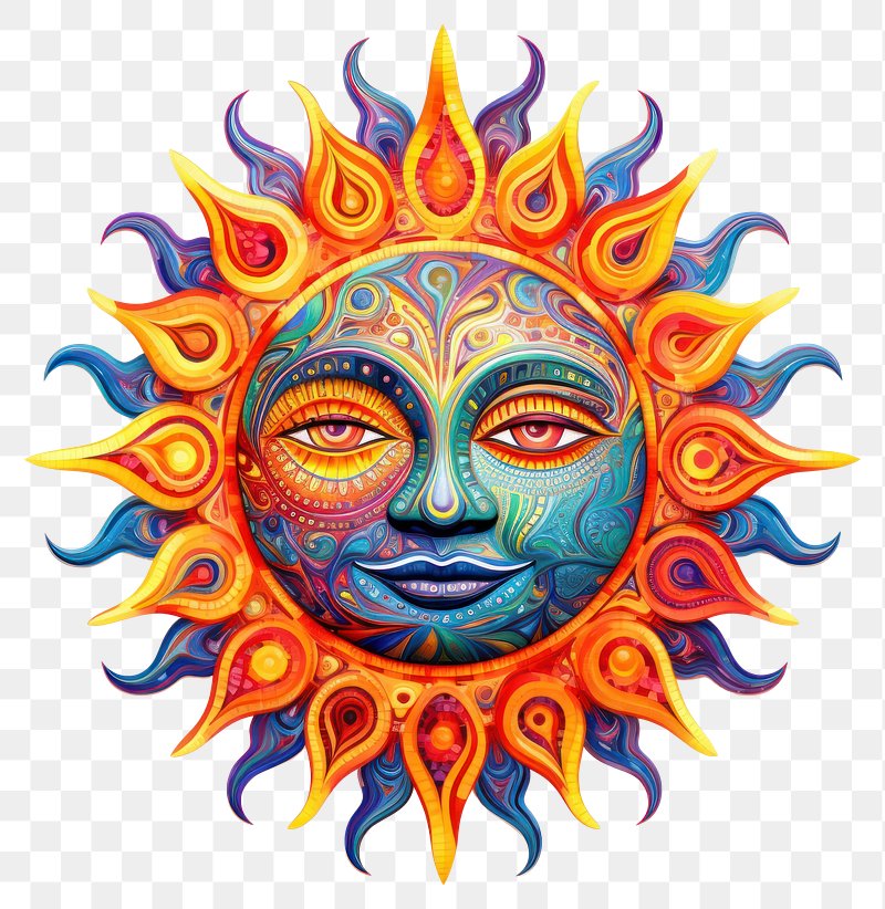 Sun With Face Vector Art, Icons, and Graphics for Free Download